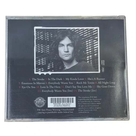 Billy Squier Absolute Hits CD Greatest Hits 2005 Capitol Records 72438-63704-2-6 - Picture 4 of 4